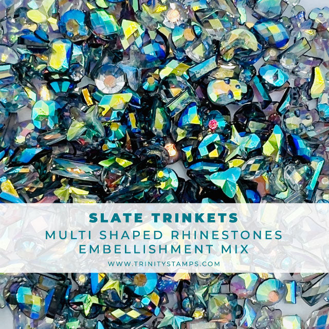 *Last Chance* Slate Trinket Rhinestones