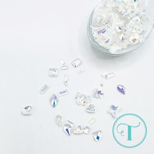 *Last Chance* Alabaster Trinket Rhinestones