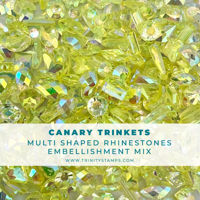 *Last Chance* Canary Trinket Rhinestones