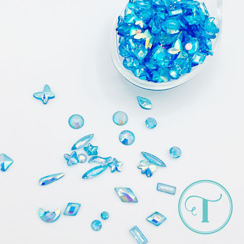 *Last Chance* Cerulean Trinket Rhinestones