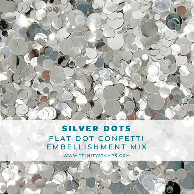 Silver Dots Confetti