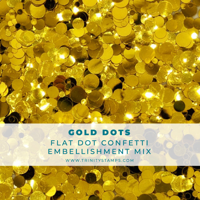 Gold Dots Confetti