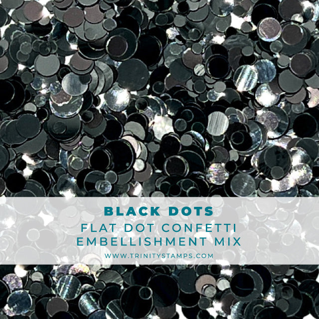 Black Dots Confetti