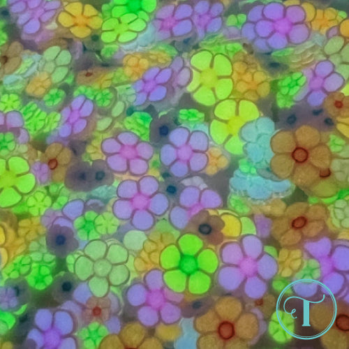 *Last Chance* Glow Garden Clay Embellishments