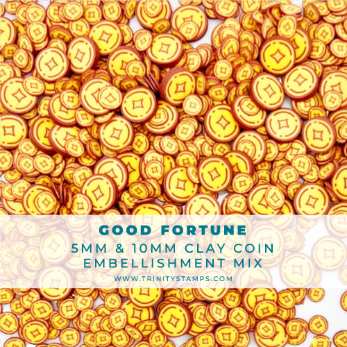*Last Chance* Good Fortune Clay Embellishments