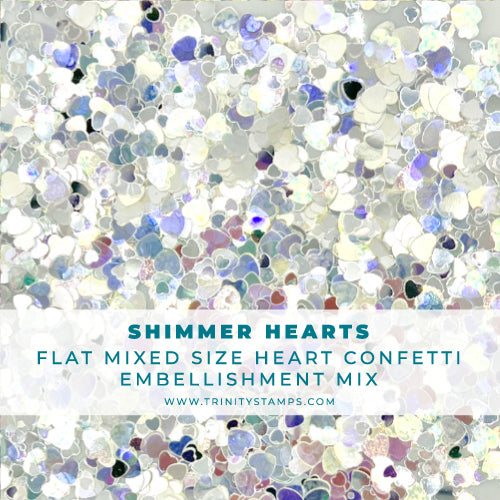 *Last Chance* Shimmer Hearts Confetti Mix