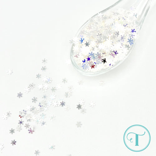 Shimmer Snowflakes Confetti Mix