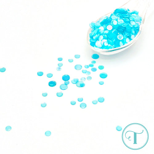 Snorkel Iridescent Transparent Confetti Mix