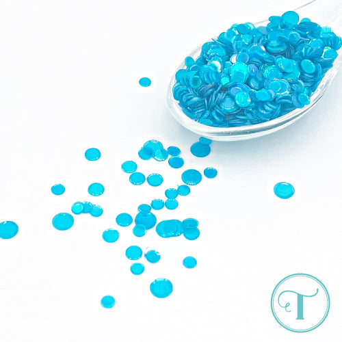 Vast Ocean Iridescent Transparent Confetti Mix
