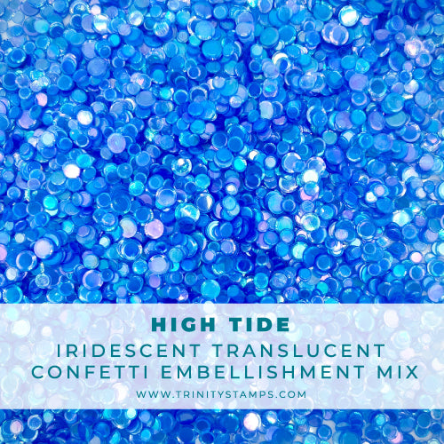 High Tide Iridescent Transparent Confetti Mix