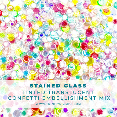 Stained Glass Confetti Mix