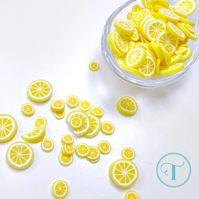 Lemonade Stand Clay Embellishments