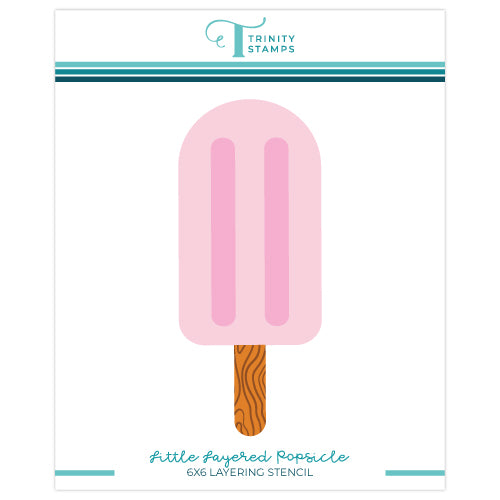 Layered Popsicle 6x6 Stencil