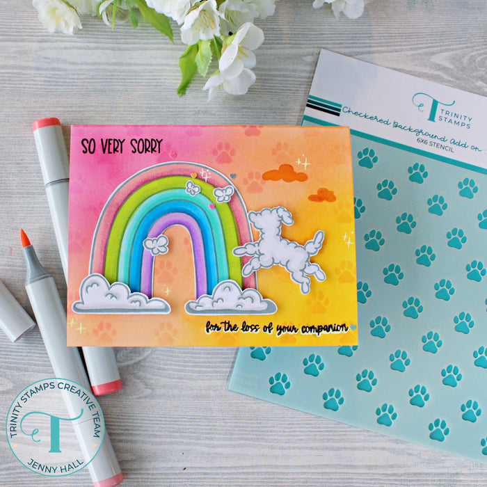 Cloud Companions 4x8 Stamp Set