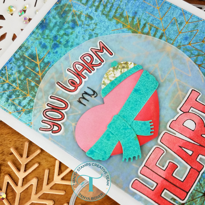 Warm Heart 3x4 Stamp