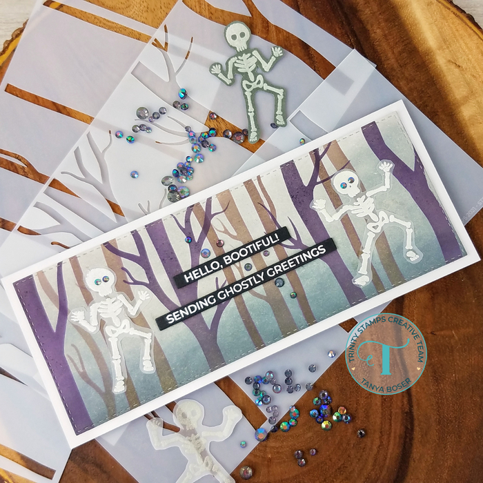 Shake Your Bones 4x6 Stamp Set