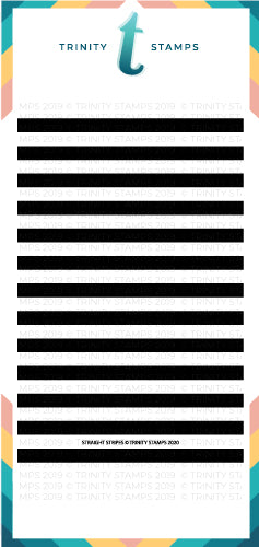 *Last Chance* Stripes - 6x9" Two Piece Stencil Set