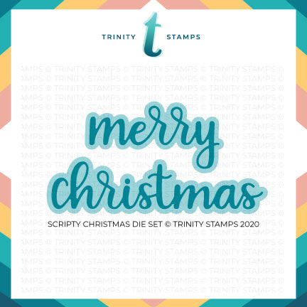 Scripty Christmas Die Set