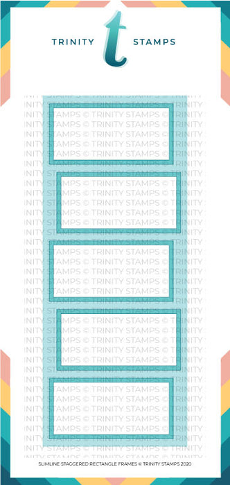 Staggered Rectangles Slimline Die