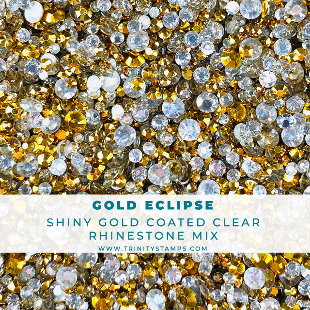 Gold Eclipse Metallic Rhinestones