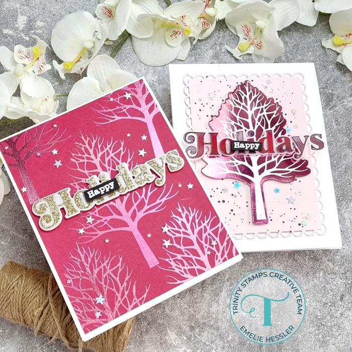 Winter Tree - Cut & Foil die set
