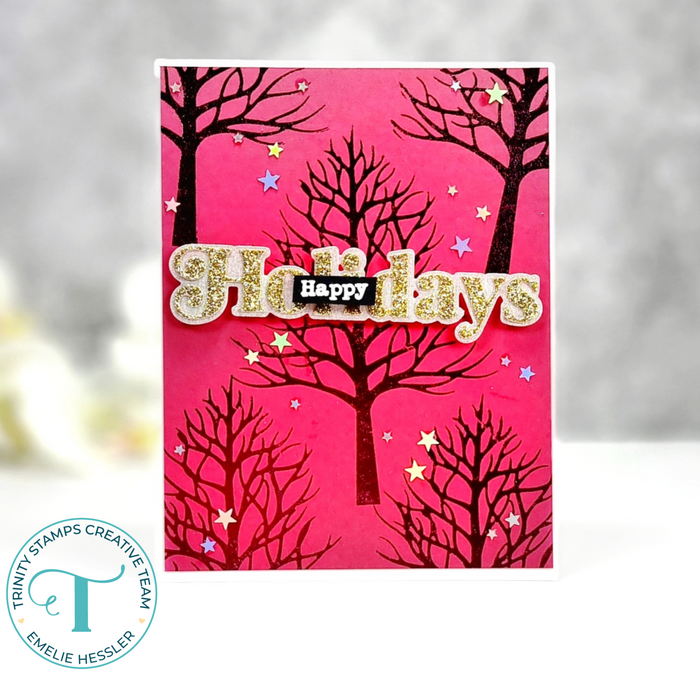 Winter Tree - Cut & Foil die set