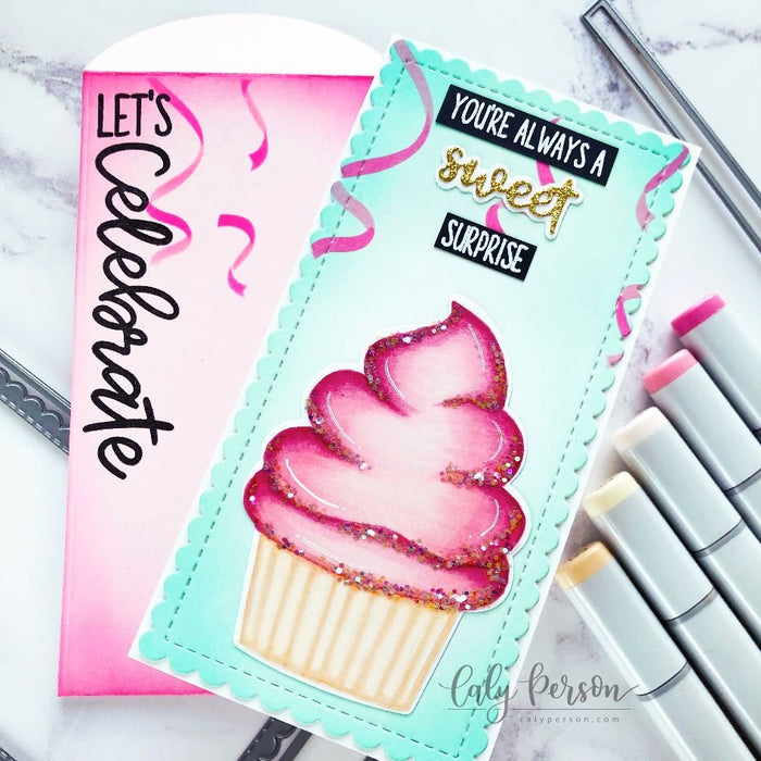 Layered Confetti - 6x6" Laser Cut 2-piece Layering Stencil Set