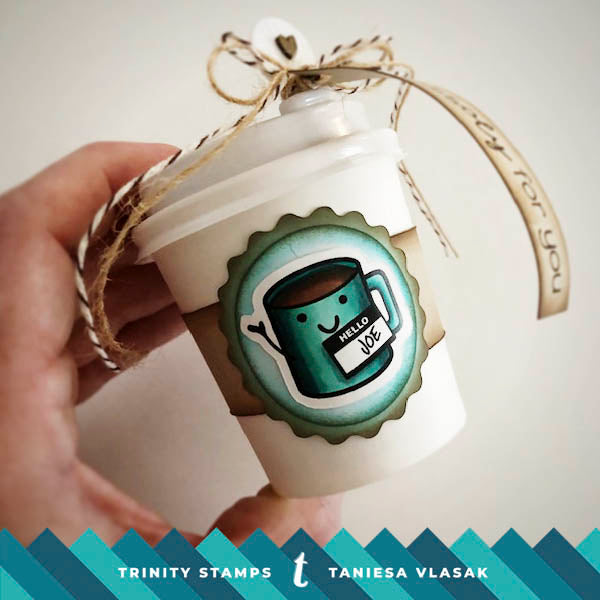 Mini Coffee Cup Sleeve and Decor Die Set