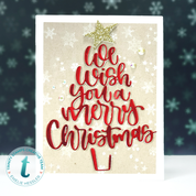 We Wish You a Merry Christmas Die Set