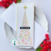 Tree of Lights - 6x9" Laser Cut 2-Piece Layering Stencil Set