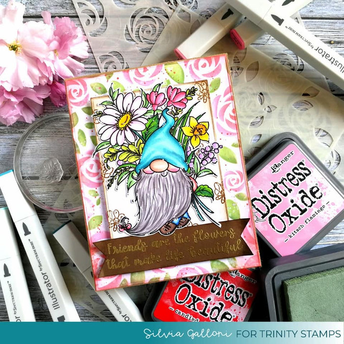 *Last Chance* Friends are Flowers Coordinating Die Set
