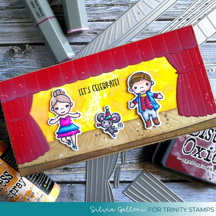 Le Cirque 4x6 Stamp Set