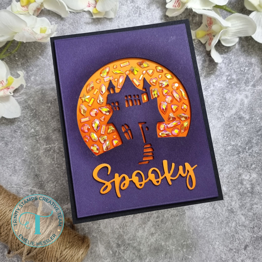 Haunted House Cut Out Die