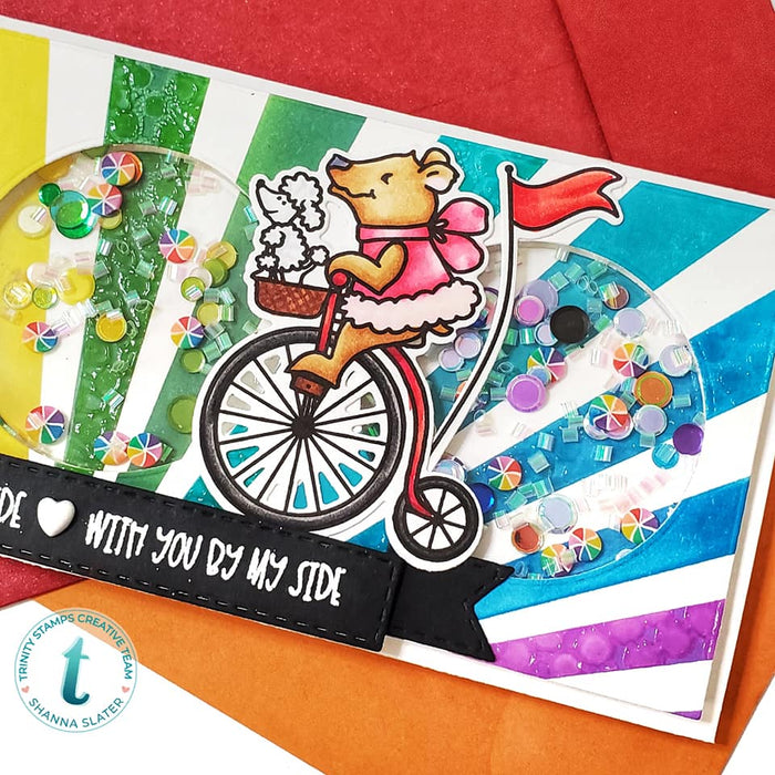 Circus Bear 3x4 Stamp Set