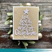 We Wish You a Merry Christmas Die Set