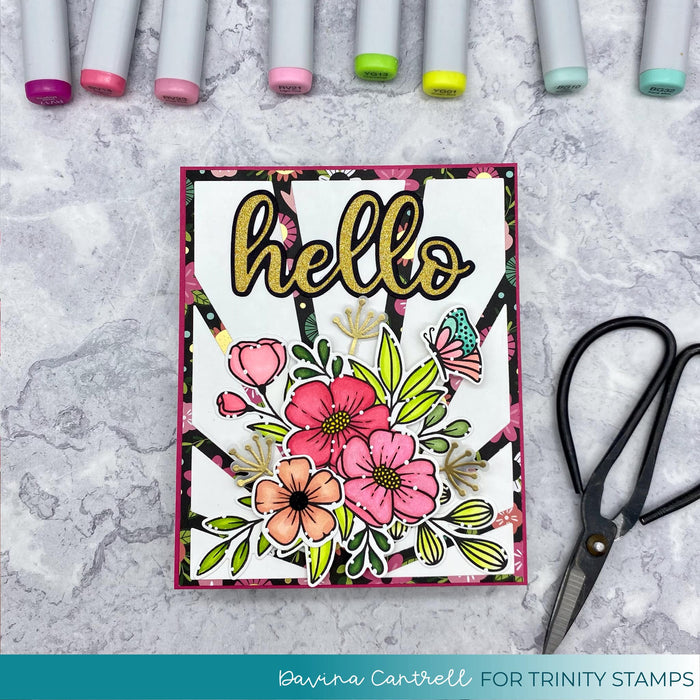 First Bloom 4x6 Stamp Set