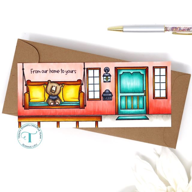 *Last Chance* Cozy Cottage Porch 4x11 Stamp Set