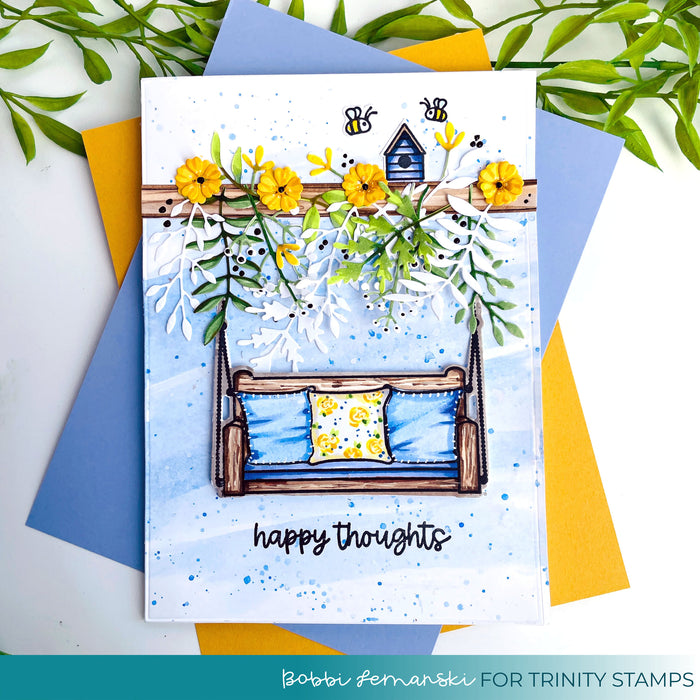 *Last Chance* Cozy Cottage Porch 4x11 Stamp Set