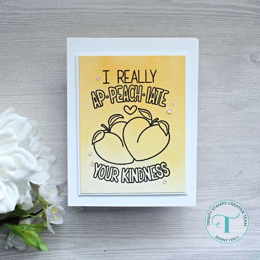 Ap-PEACH-iation 3x4 Stamp Set