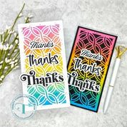 Simply Sentimental - Thanks 4x8 Stamp Set