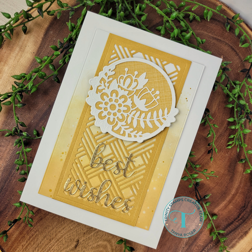 Blooming Circle Window Cut Out Die