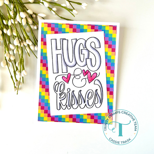 Hugs & Kisses 3x4 Stamp Set