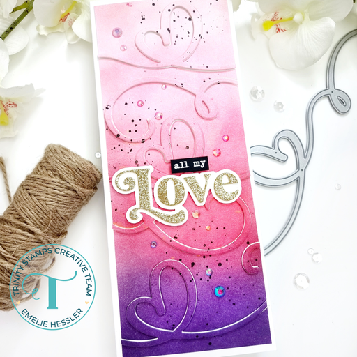 Simply Sentimental - Love 4x8 Stamp Set
