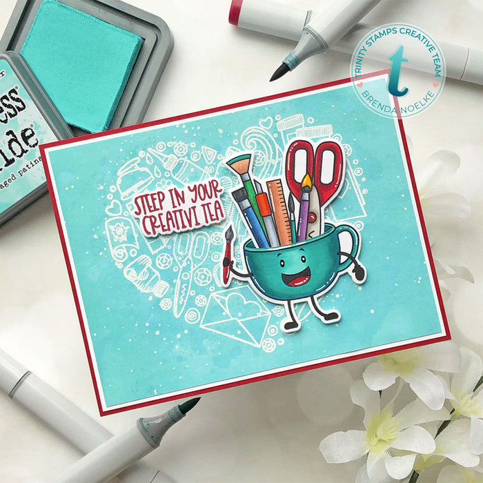 Creativi-TEA 3x4 stamp set