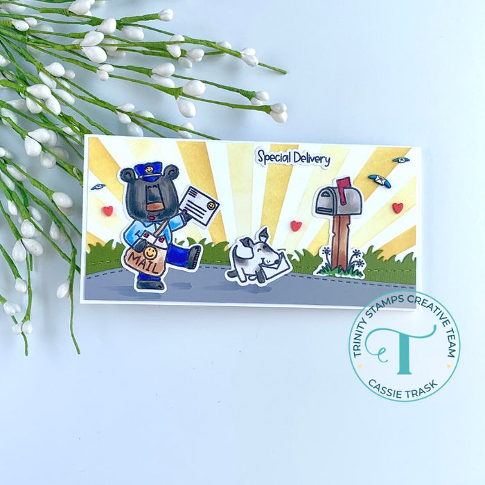 Special Delivery 3x4 Stamp Set