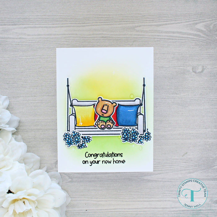 *Last Chance* Cozy Cottage Porch 4x11 Stamp Set