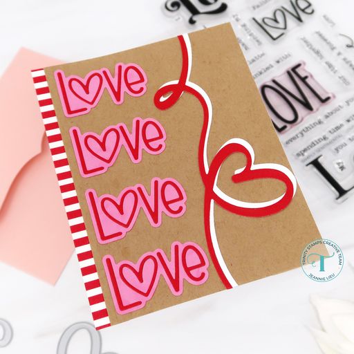 Simply Sentimental - Love Coordinating Die Set