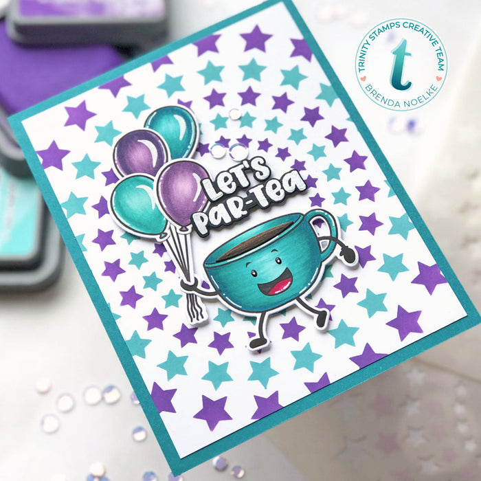 Par-TEA 3x4 Stamp Set