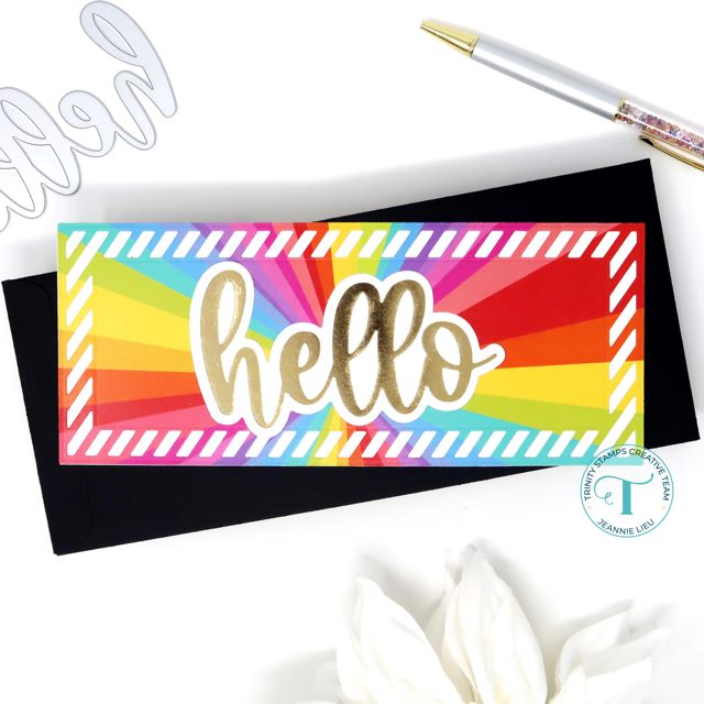Big Hello Cut & Foil Die Set