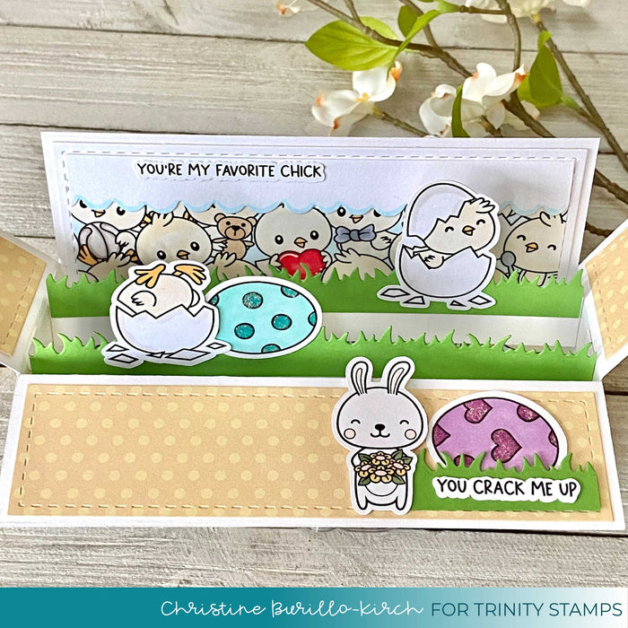 Chicks 4x11 Stamp Set